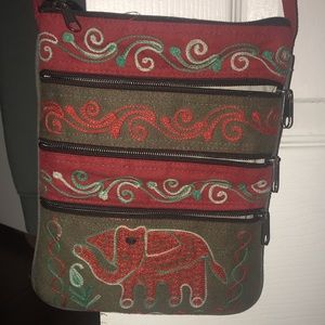 boho authentic cross body bag